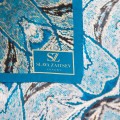 Шёлковый платок Slava Zaitsev Luxury "Калейдоскоп - Небо"