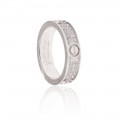 Кольцо Cartier "Diamond Band Ring (white gold)"