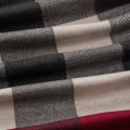 Шерстяной шарф / шарф под пальто Laura Palanti "Бристоль" серый, бордо