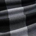 Шерстяной шарф / шарф под пальто Laura Palanti "Бристоль" серый, черный