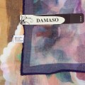Большой платок Damaso "Женственный" мультиколор/сиреневый