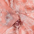 Шёлковый платок Alexander McQueen "Византия" розовый