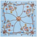 Шейный платок Laura Palanti "Виченца" голубой