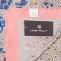 Шейный платок Laura Palanti "Джардини" розово-серый