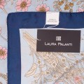 Шейный платок Laura Palanti "Джардини" сине-голубой