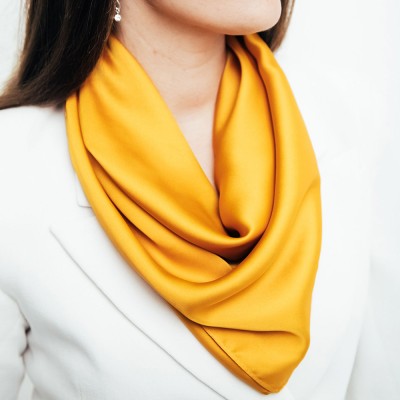 Шейный платок Laura Palanti "Ванесса" золотого цвета