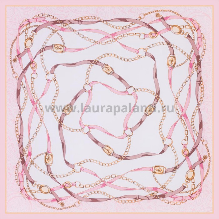 Шейный платок Laura Palanti "Виолетта" розовый