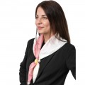 Шейный платок Laura Palanti "Шафран" молочный, розовый