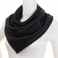 Шёлковый платок VALENTINO "Jacquard Silk" черный